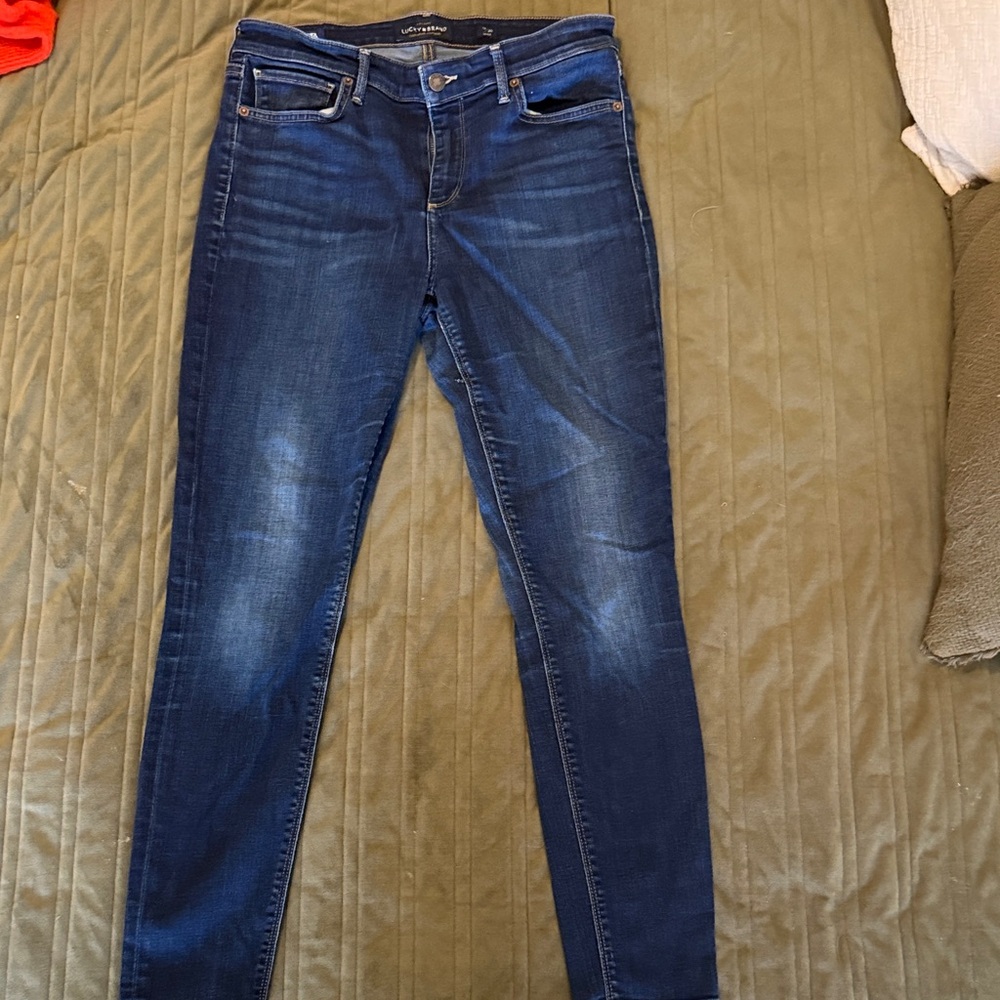 Lucky Brand Dark Blue Skinny Jeans